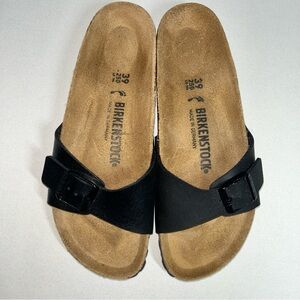 Birkenstock Women's Madrid Black Sandals Size 39/8